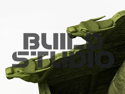  King Sejong Statue 3D 