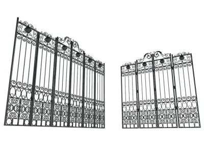 Metal Gate 3D model