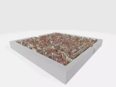 Maze or Labyrinth Free 3D model