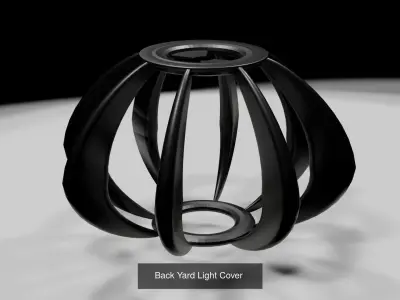 Back Yard Light covers 3D Model Pack