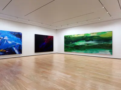 Art Museum Gallery Interior 1 - Textured Low-poly 3D model