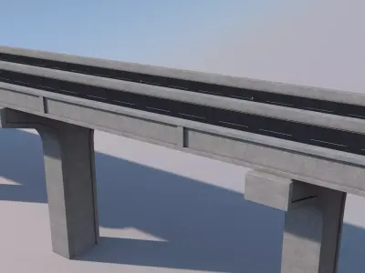Bridge 3D model