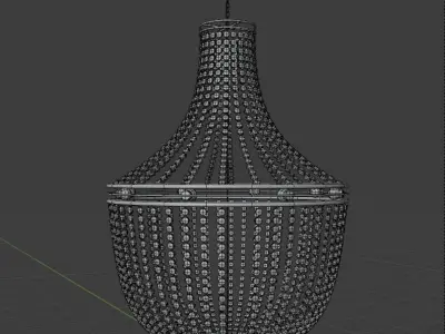 Crystal Chandelier Free 3D model
