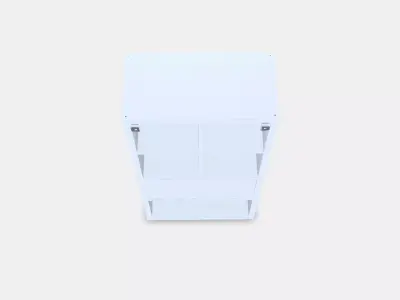 KALLAX Shelving unit with doors 1 Low-poly 3D model