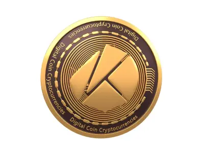 Klaytn Coin v3 001 3D model