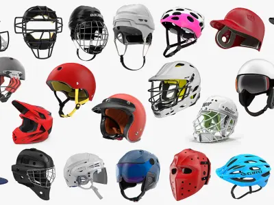 Sport Helmets Collection 7 