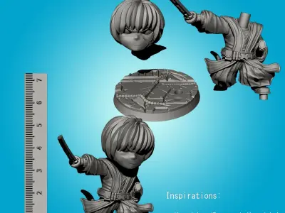 Wanderer X 3D print model