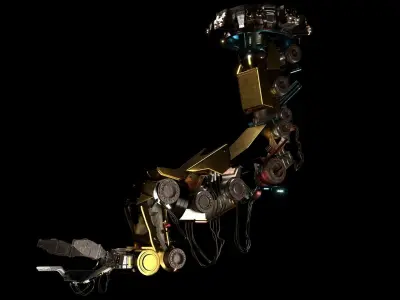 Robotic Arm 3D model