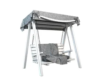 Garden Swing 3D model