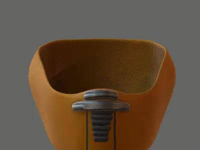 Gas mask helmet 3d model scifi Low-poly  Low-poly 3D model 129