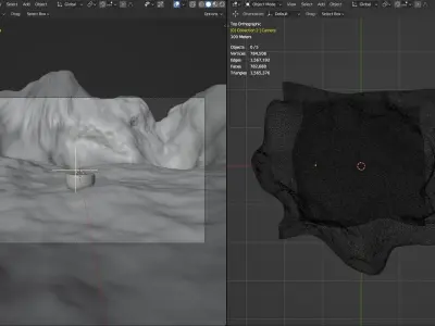 Ice Enviroment 3D model