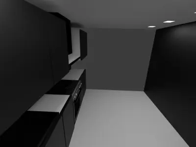 3D-designer Low-poly 3D model
