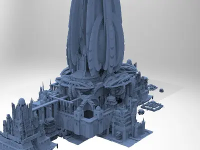 Atlantis Sunken City series 2  3D model