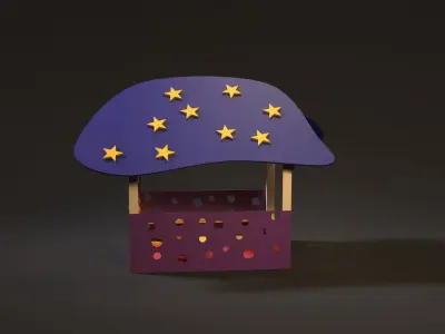 children playhouse 3D model