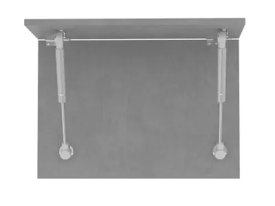 Flameer Cabinet Door Kitchen Lid Hinge Support Safety Support   3D model