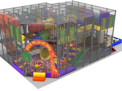 Indoor Playground 3D model