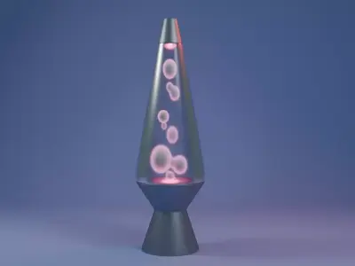 Mesmerizing Lava Lamp 3D model