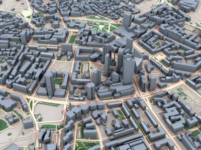 Tallinn City Estonia 3D model