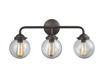 Saskia Oil Rubbed Bronze Vanity Light - 2 Colour 3D model