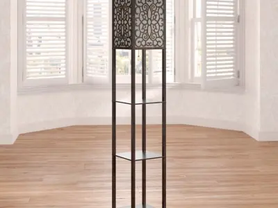 Quentin Column Floor Lamp 3D model