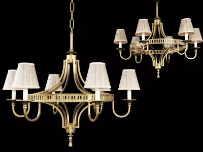 Cortland Chandelier 3D model