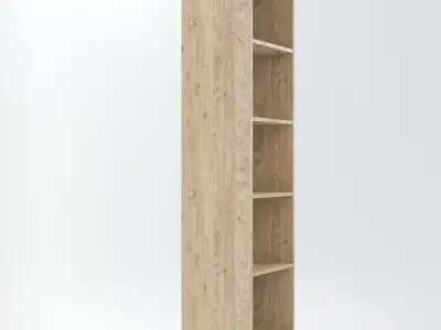 Wooden Cabinet 38 3D model