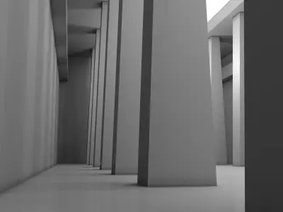 Sci Fi Warehouse 3D model order