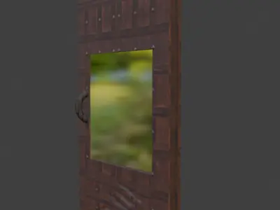 gaming door 3D model