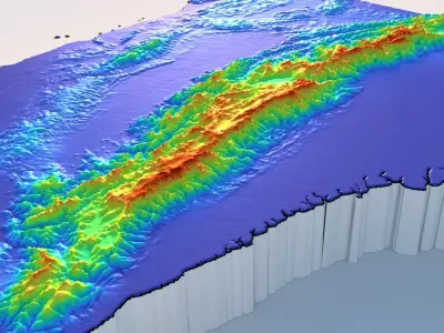 Indonesia Terrain Country 3D model