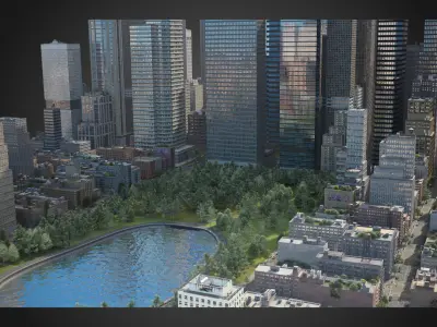 Realistic Lake City R7 3D model