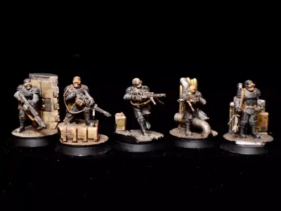 Obsidian Guard - Ghost Squad 3D print model