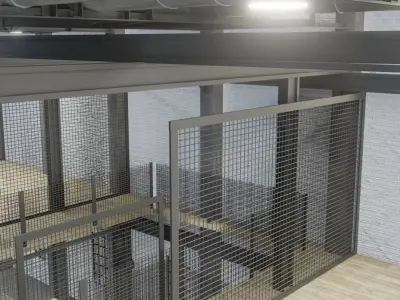 Loft Interior  3D model purchase