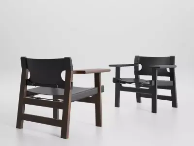 Spanish Chair 2226 3D model