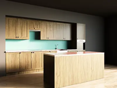 58-Kitchen10 texture 5 3D model