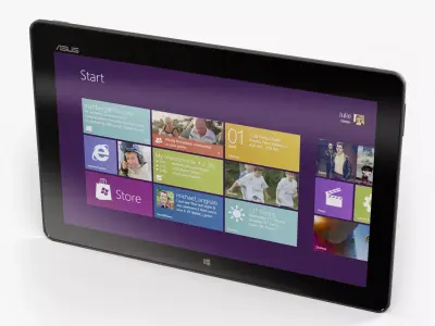 Asus VivoTab RT TF600T tablet Low-poly 3D model