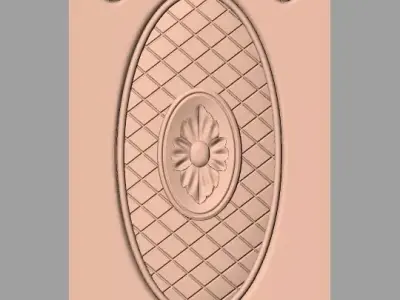 European furniture 3D relief models for CNC wood engraving E238 3D model