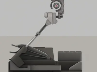 Bladerunner Eye scanner 3D print model