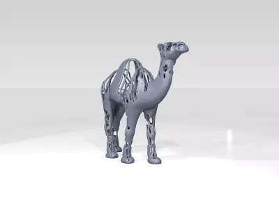Dromedary Dust Voronoi 3D model