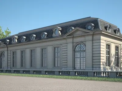Classical Building III 3D model