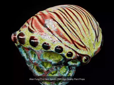 BotanicAlien the botanical alien fungi bundle 3D Model Pack