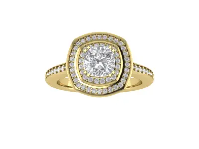 Women Ring  Render 3dm STL OBJ FBX TXT Details 3D print model 8