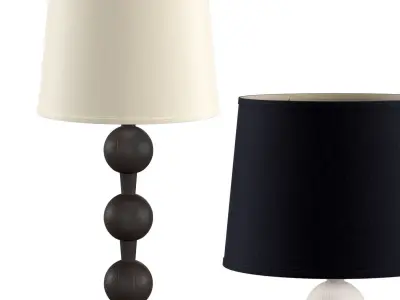 Hugo Barbell Table Lamp 3D model