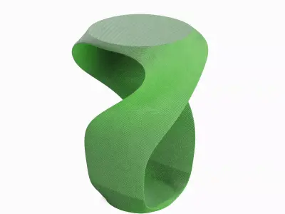 Twisted Stool for Childs B 02 3D model