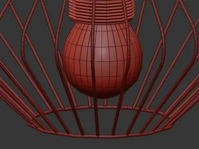 Lussole Loft Brooks 3D model