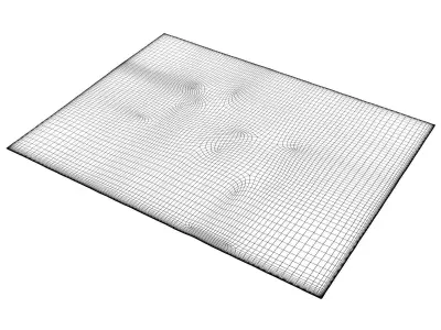 Circlism C23 Rug 3D model
