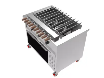 ROASTER  CHARCOAL GRILL 3D model