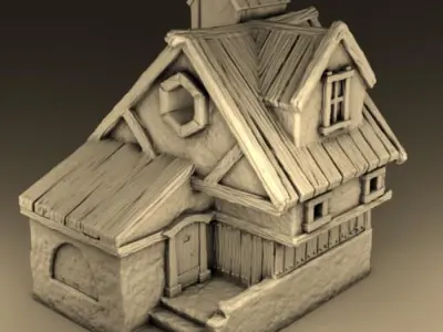 A house for a dwarf 3D print model