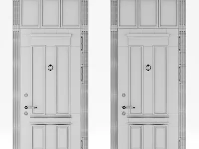 The front door 1 3D model