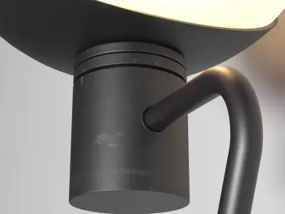 Grupa Baluna collection Black  Light floor lamp 3D model