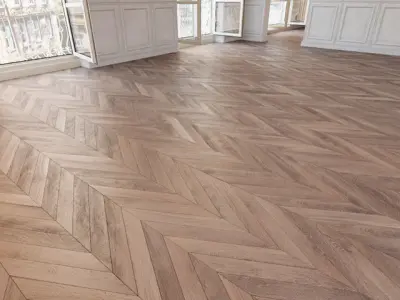 Herringbone parquet 36 WITHOUT PLUGINS 3D model